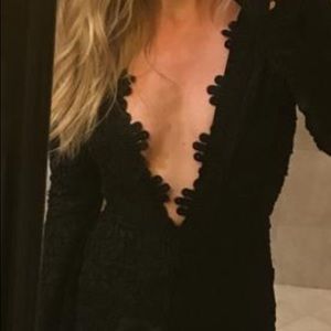 Stone cold fox size 2 jumper deep v